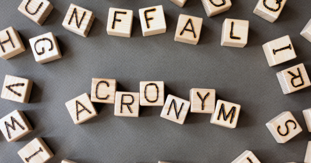 Acronym in JAMB UTME