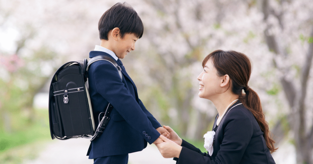 Parents celebrating a child